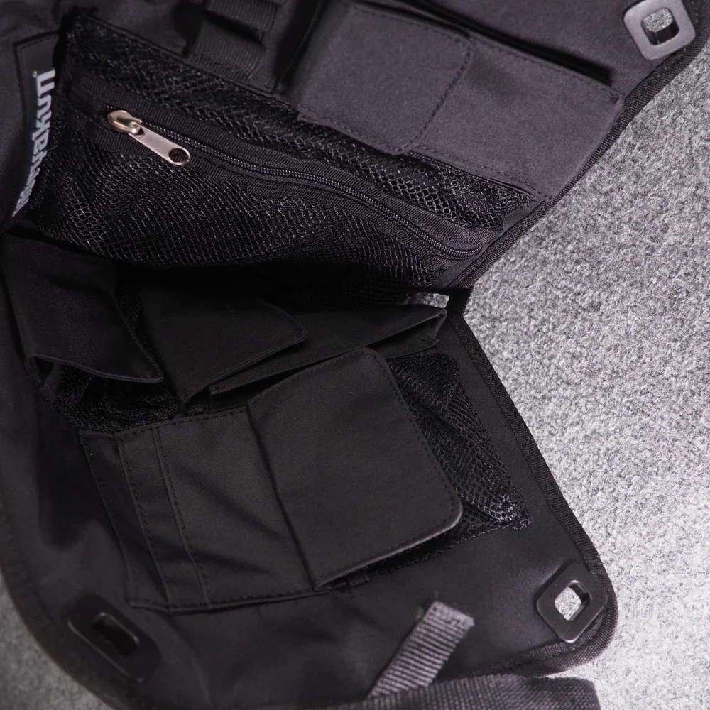 Kuryakyn 5214 Saddlebag‎ Organizer Black Motorcycle Luggage Travel Tool Bag